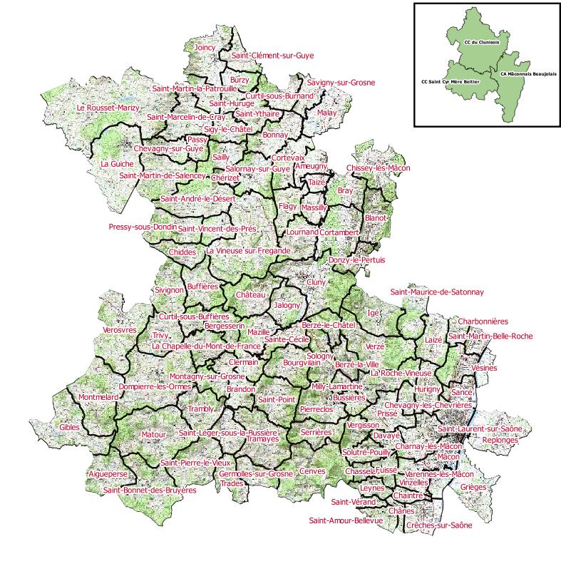 Territoire statutaire de CVSSB